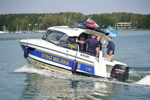 Wielki powrót straży miejskiej na olsztyński Ukiel 