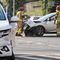 O włos od tragedii. Czołowe zderzenie na skrzyżowaniu ul. Pstrowskiego i Sikorskiego w Olsztynie[ZDJĘCIA]