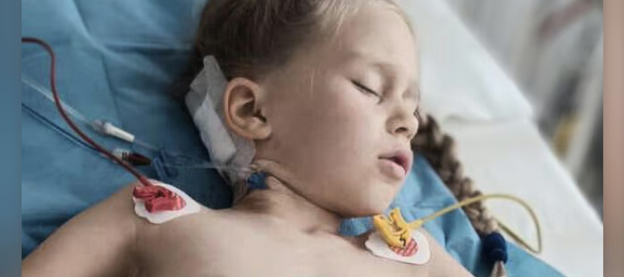 6-letnia Daria Kamińska z Ełku ściga się z czasem, aby ocalić życie