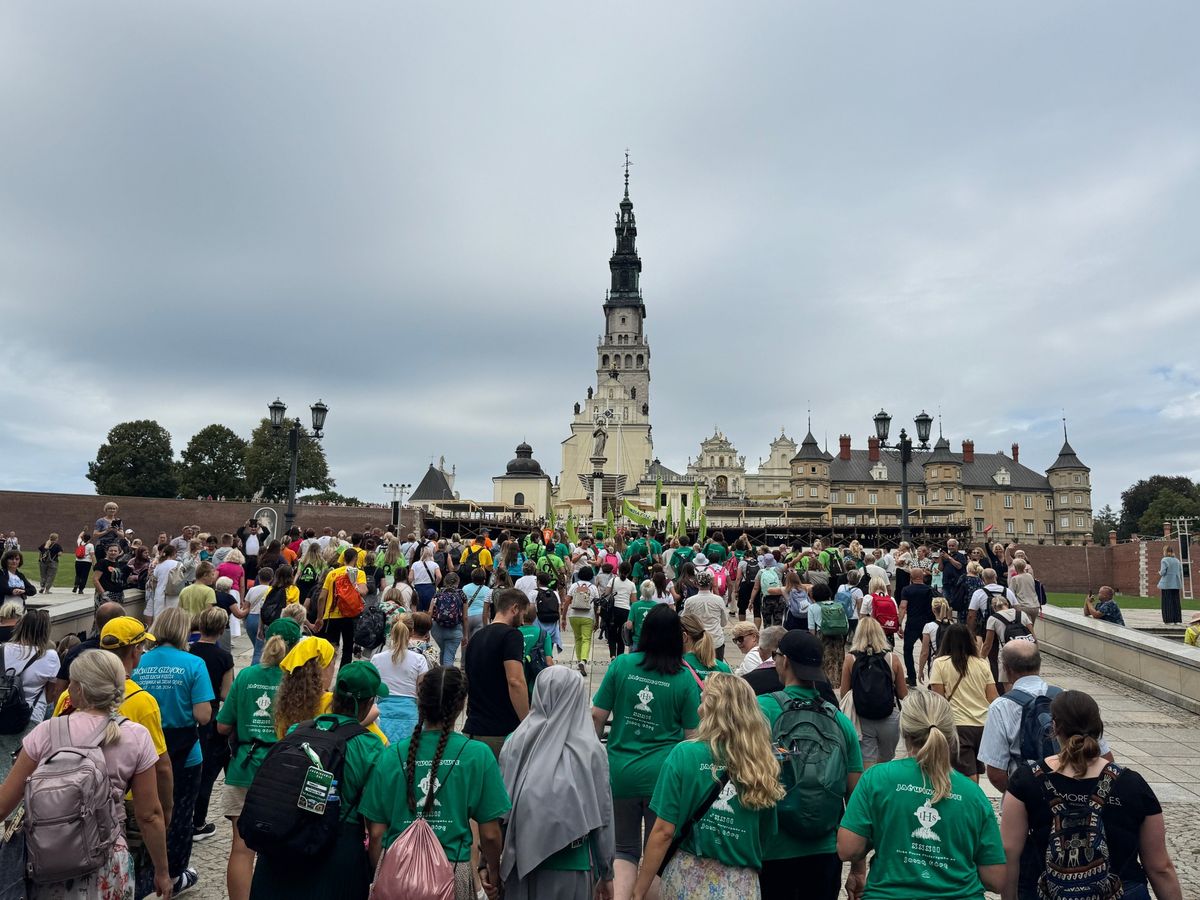 Pątnicy z 32 Ełckiej Pielgrzymki Pieszej Dotarli na Jasną Górę.