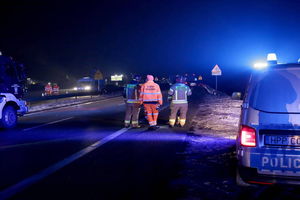 Pieszy potrącony na drodze wojewódzkiej w gminie Lubawa