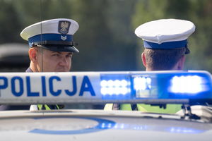 Policjanci zaskoczyli go, gdy weszli przez balkon