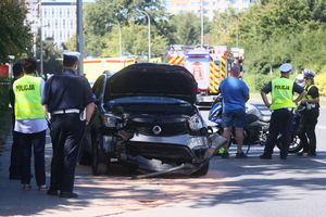  Policja poszukuje świadków wypadku przy ul. Woronicza