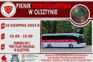 Piknik Krwiodawstwa w Olsztynie