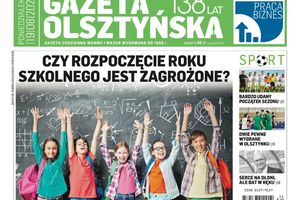 Najnowsze wydanie Gazety Olsztyńskiej