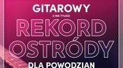 Gitarowy rekord Ostródy dla powodzian 