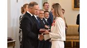 Natalia Kaczmarek odznaczona przez prezydenta