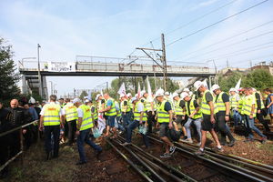 Kolejarze z Warmii i Mazur apelują o podjęcie rozmów