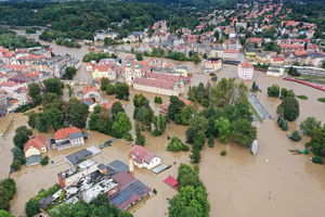 Europa Środkowa walczy z falą powodzi