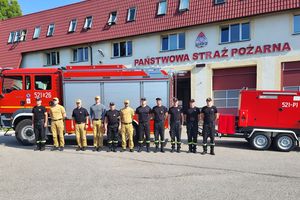 Oleccy strażacy ruszyli z pomocą