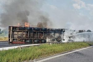 Wypadek na węźle Wrocław Wschód. Utrudnienia do popołudnia!