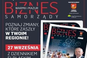 27 września Biznes Warmii i Mazur - Samorządy 2024!