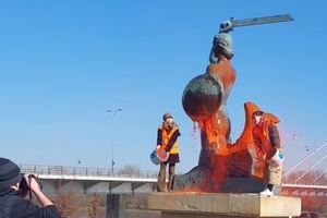 Zakpiły z sądu i poszły blokować ulicę