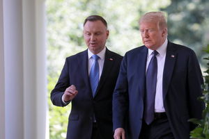 Jakie tematy omówił Andrzej Duda z Trumpem?