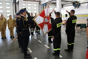 Trzech strażaków złożyło ślubowanie. Już niedługo będą pełnić służbę w Olsztynie 