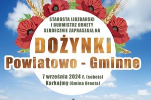 Dożynki Powiatowo-Gminne 2024 w Karkajmach