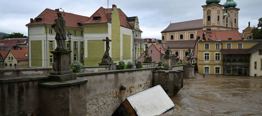 Kłodzko kiedy było jeszcze pod wodą