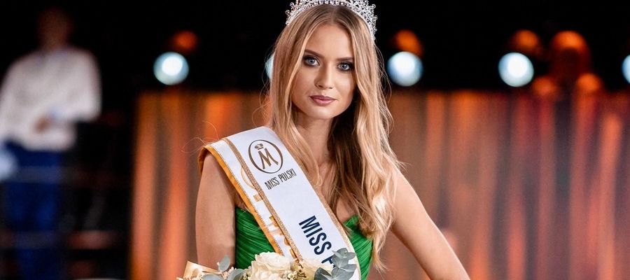 Weronika Kietlińska podczas finału Miss Polskie 2024
