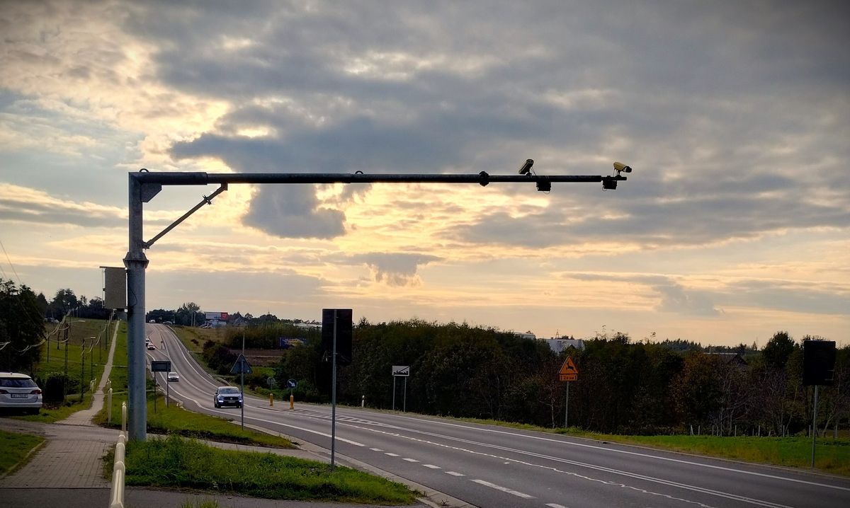 Odcinkowy pomiar prędkości w Podgrodziu (pow. dębicki)