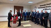 Uroczyste powołanie Komendanta Powiatowego Państwowej Straży Pożarnej w Mławie