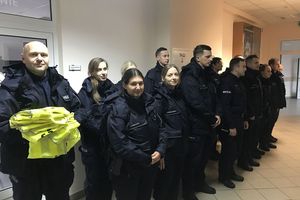 Wspólne służby szczycieńskich policjantów i słuchaczy Akademii Policji w Szczytnie