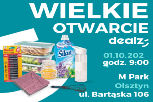 Wielkie otwarcie sklepu Dealz w Olsztynie!