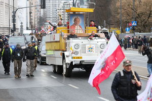 Ulicami Warszawy przejdzie Narodowy Marsz Papieski 