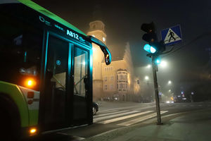 Olsztyn skrył się we mgle [ZDJĘCIA]