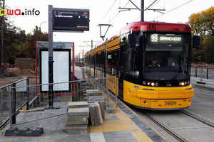 Ruszyły testy nowej trasy tramwajowej do Wilanowa [WIDEO]