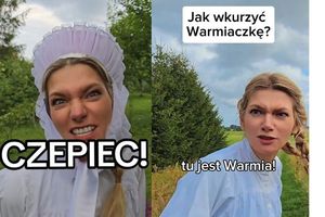 Influencerka promuje Warmię na TikToku