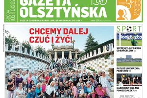 Najnowsze wydanie Gazety Olsztyńskiej