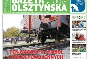 Najnowsze wydanie Gazety Olsztyńskiej