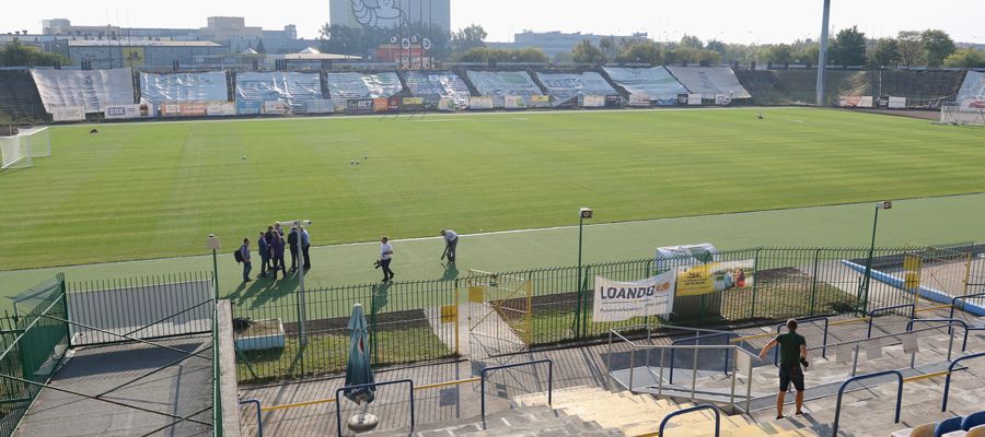 Stadion przy al. Piłsudskiego w Olsztynie