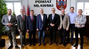 Wicemarszałek Wiesław Raboszuk z wizytą w powiecie mławskim