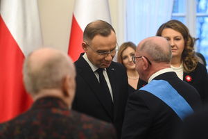 Prezydent Andrzej Duda wręczył odznaczenia najwybitniejszym Polakom