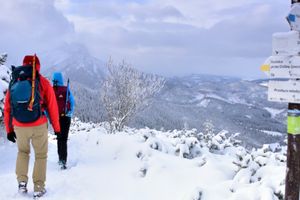 Szlak pod Śnieżką zamknięty z powodu zagrożenia lawinowego