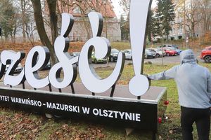 Uniwersytet Warmińsko-Mazurski w Olsztynie krzyczy "Cześć!" [ZDJĘCIA]