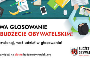 Budżet obywatelski gminy Olecko na 2025 rok. Trwa głosowanie