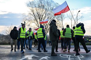 Protest przeciw umowie UE-Mercosur. Rolnicy rozpoczęli blokadę przejścia granicznego 