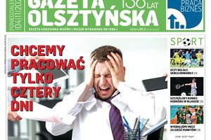 Już dziś najnowsze wydanie Gazety Olsztyńskiej