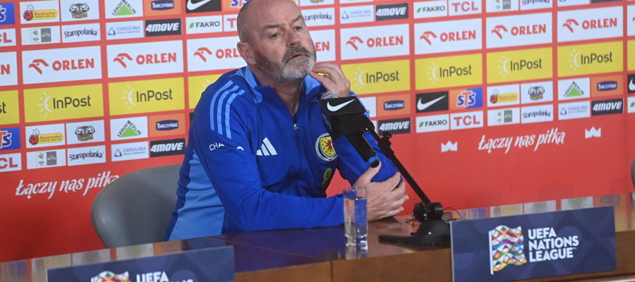 Trener reprezentacji Szkocji Steve Clarke