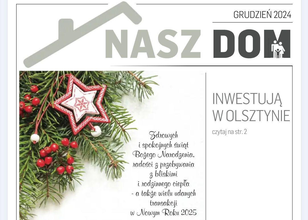 Nasz Dom, grudzień 2024