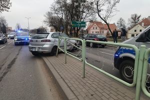 20-latek spowodował wypadek w Kętrzynie