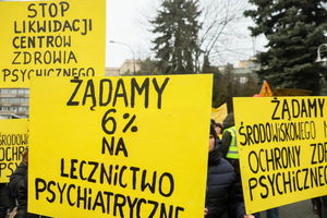 Manifestacja w żółci: Czy zdrowie psychiczne znajdzie obrońców?