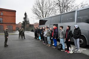 Początek żołnierskiej drogi