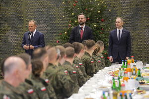 Premier spotkał się z żołnierzami w Gołdapi: 