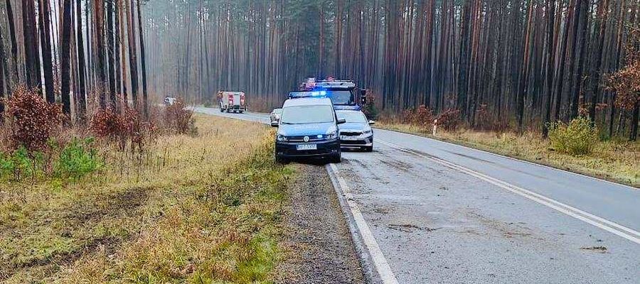 Śmiertelny wypadek w okolicach Jęcznika