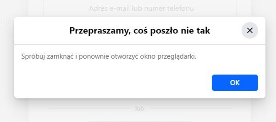 Awaria rozpoczęła się około godziny 19:00 czasu lokalnego.