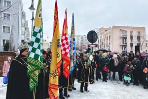 Orszak Trzech Króli przeszedł ulicami Lidzbarka Warmińskiego