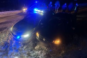 Pijany kierowca uciekał przed policją pod prąd drogą ekspresową